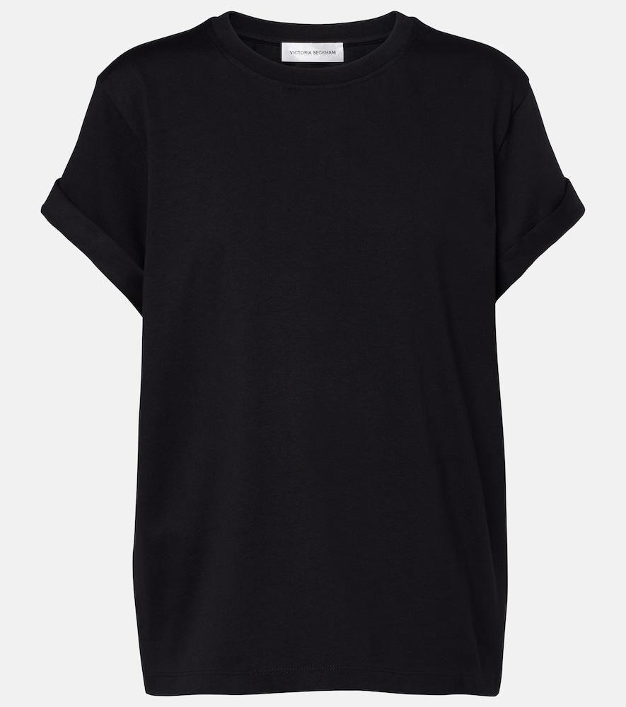 victoria beckham tilly cotton jersey t-shirt