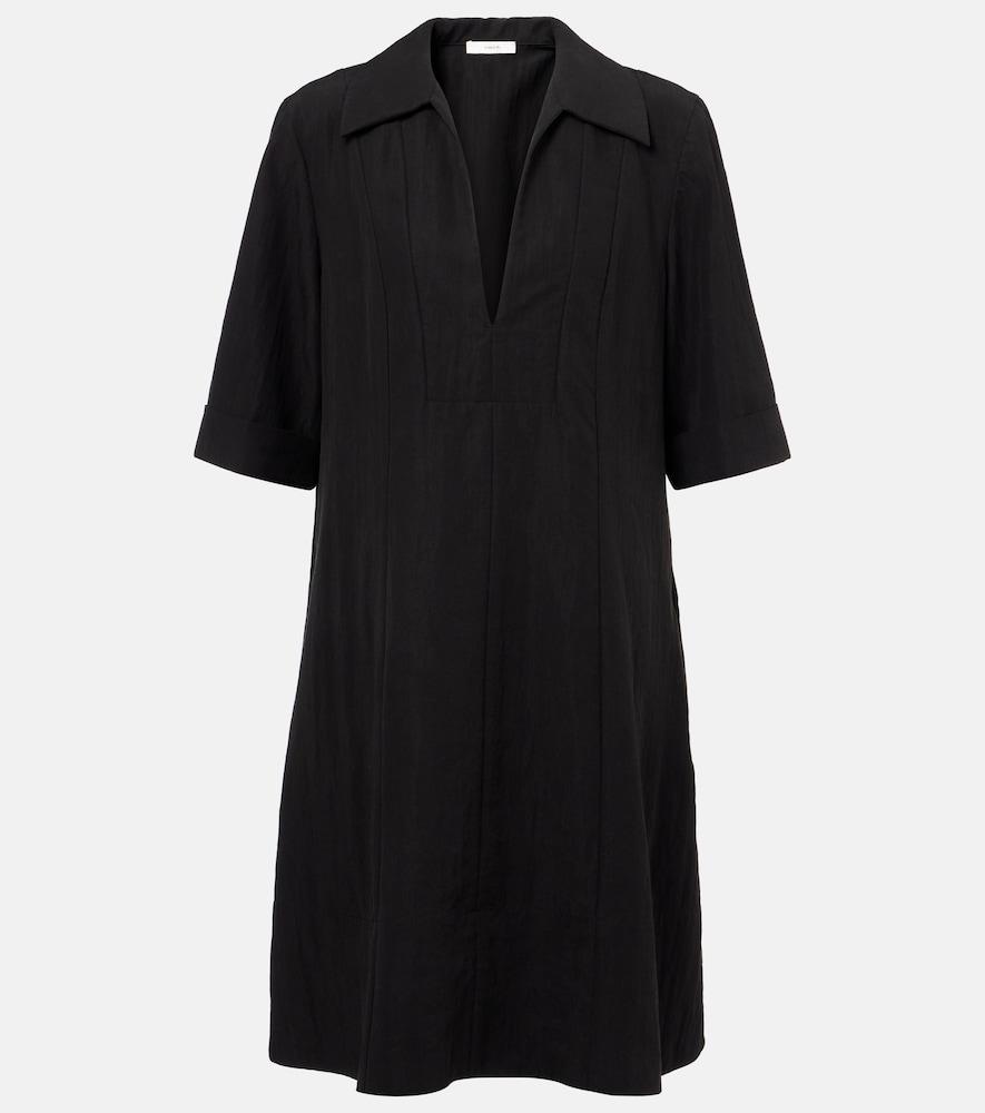 vince a-line midi dress