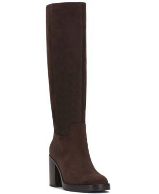 vince camuto womens gibi platform boot regular narrow calf wide calf extra wide calf