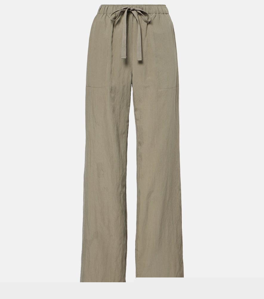 vince high-rise wide-leg pants