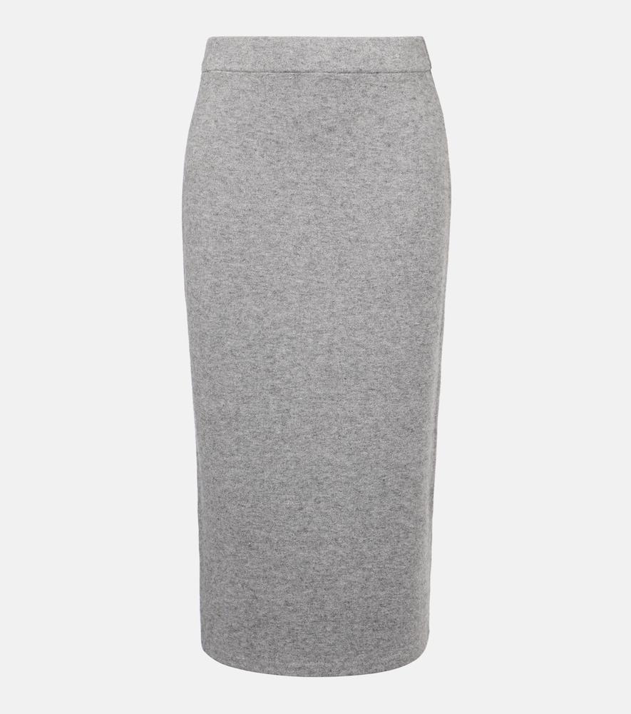 vince jersey midi skirt