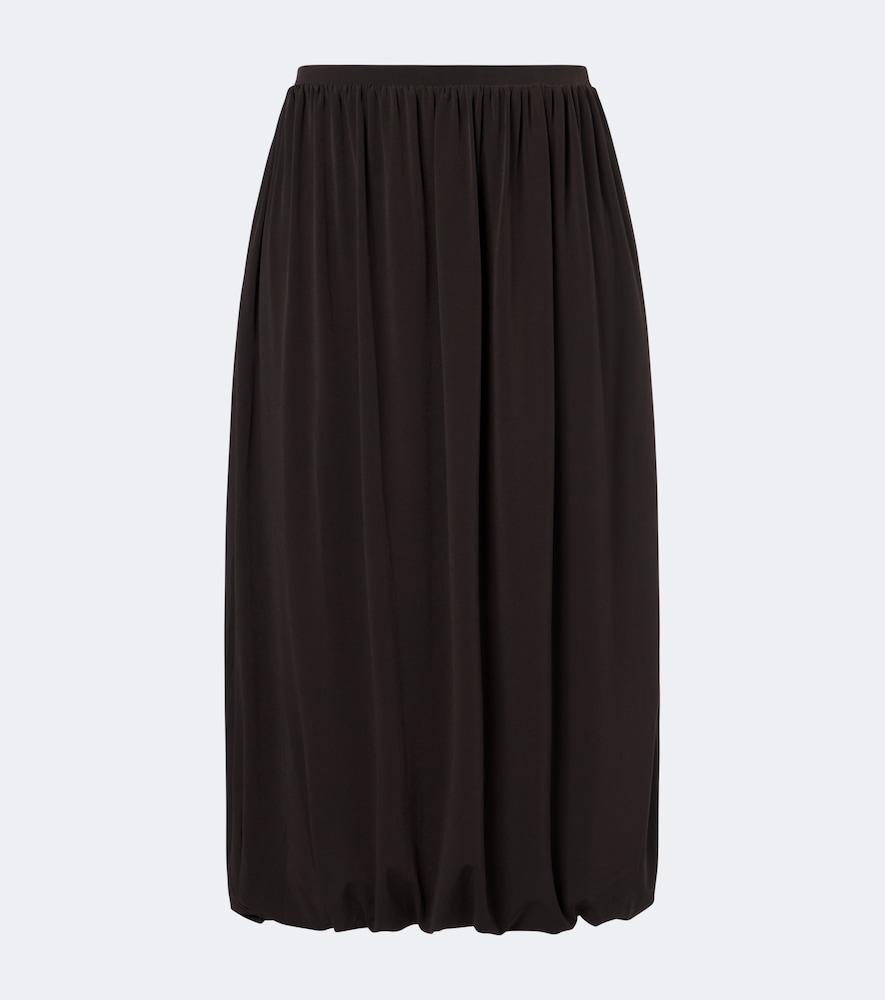 vince jersey midi skirt
