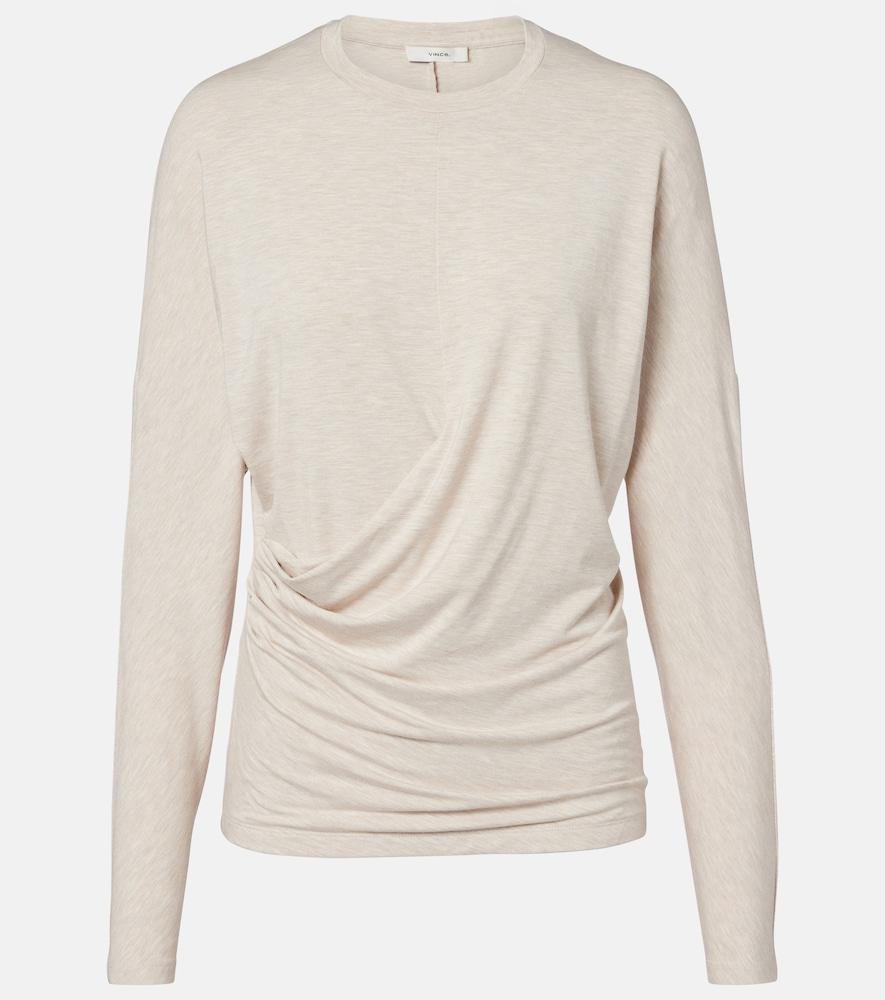 vince jersey top