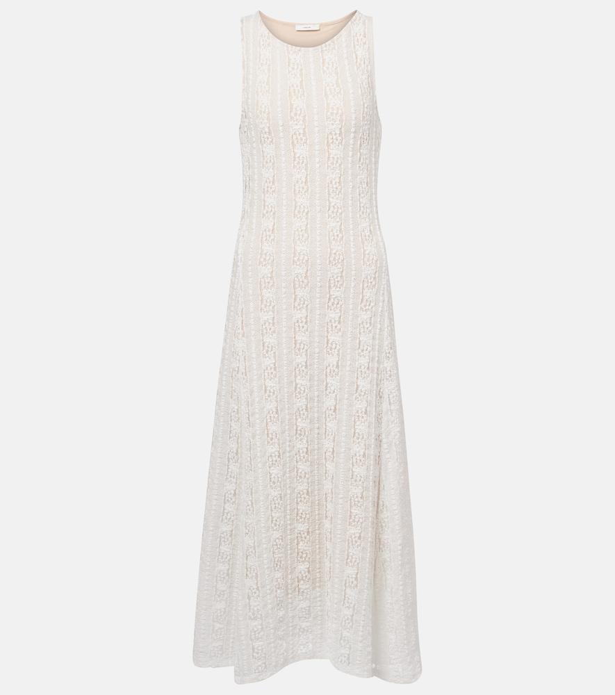 vince knitted midi dress