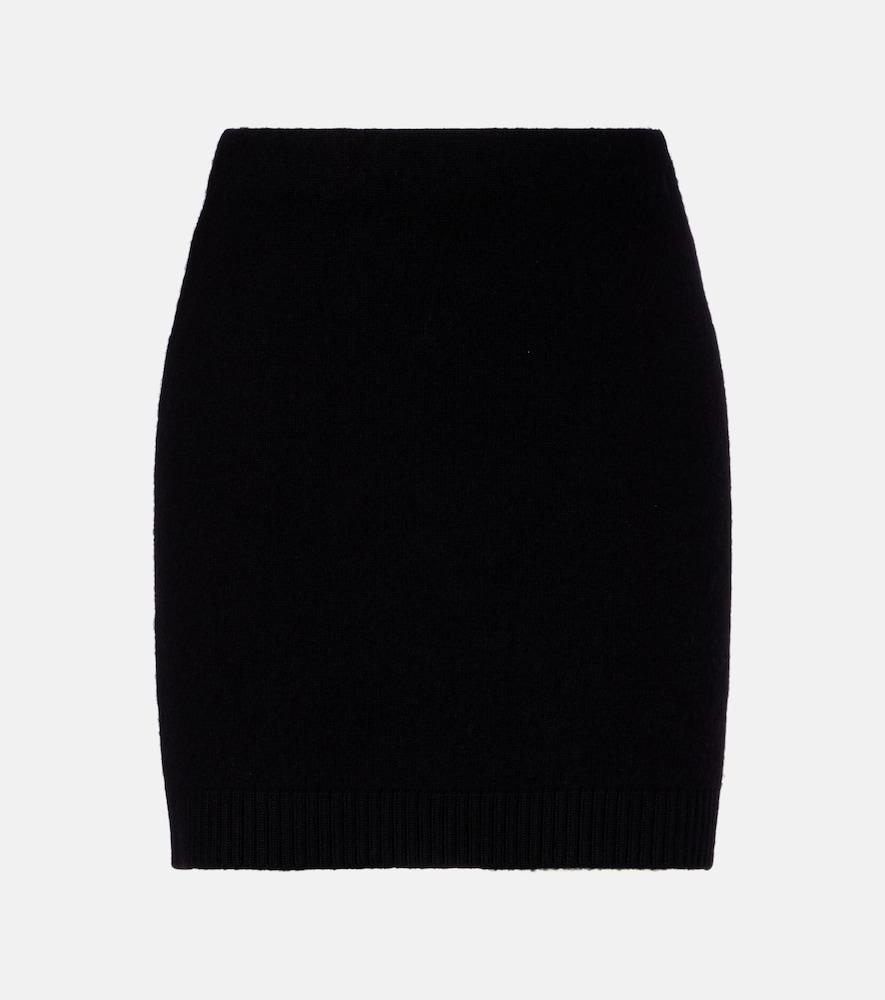 vince knitted miniskirt