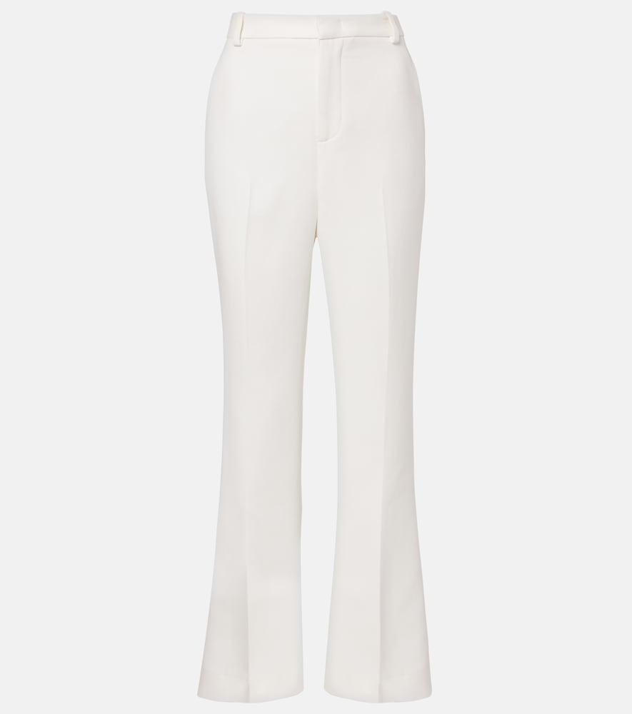 vince mid-rise flared pants