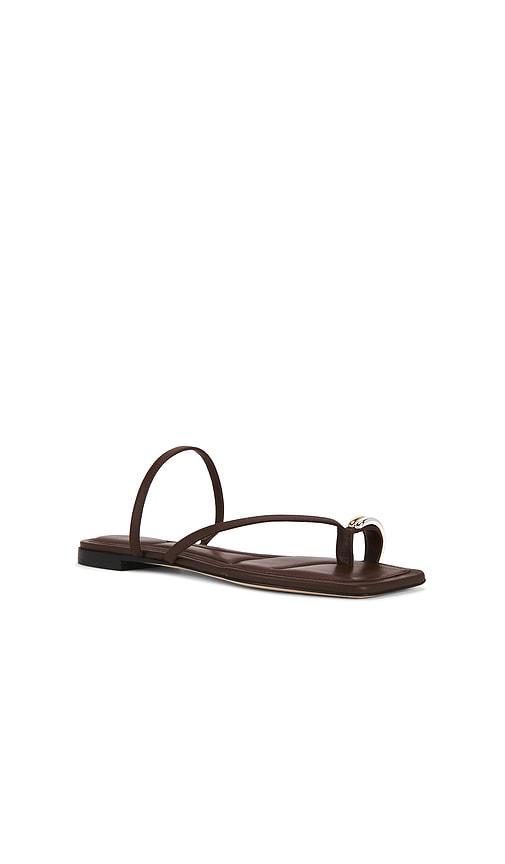 vince polli sandal in brown. - size 5 (also in 6, 6.5, 7.5, 9, 5.5)