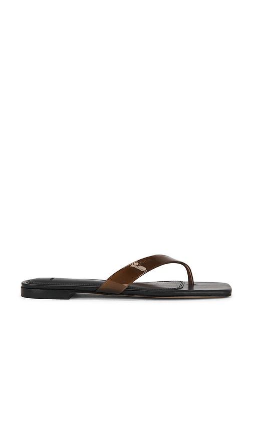 vince san juan thong sandal in brown. - size 7 (also in 8, 9)