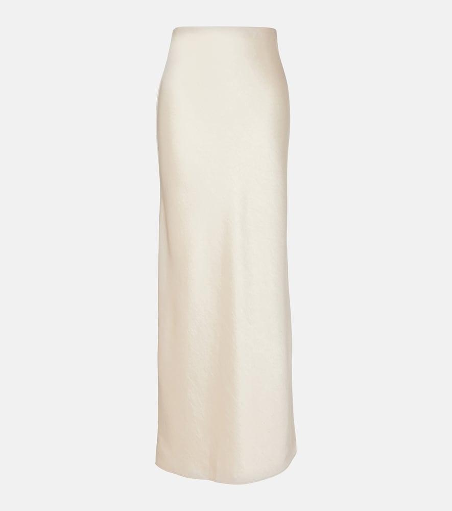 vince satin maxi skirt
