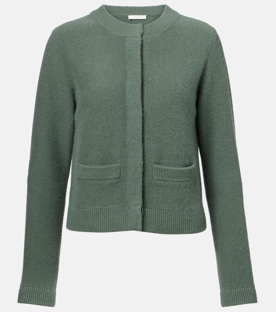 vince shrunken boiled knitted jacket