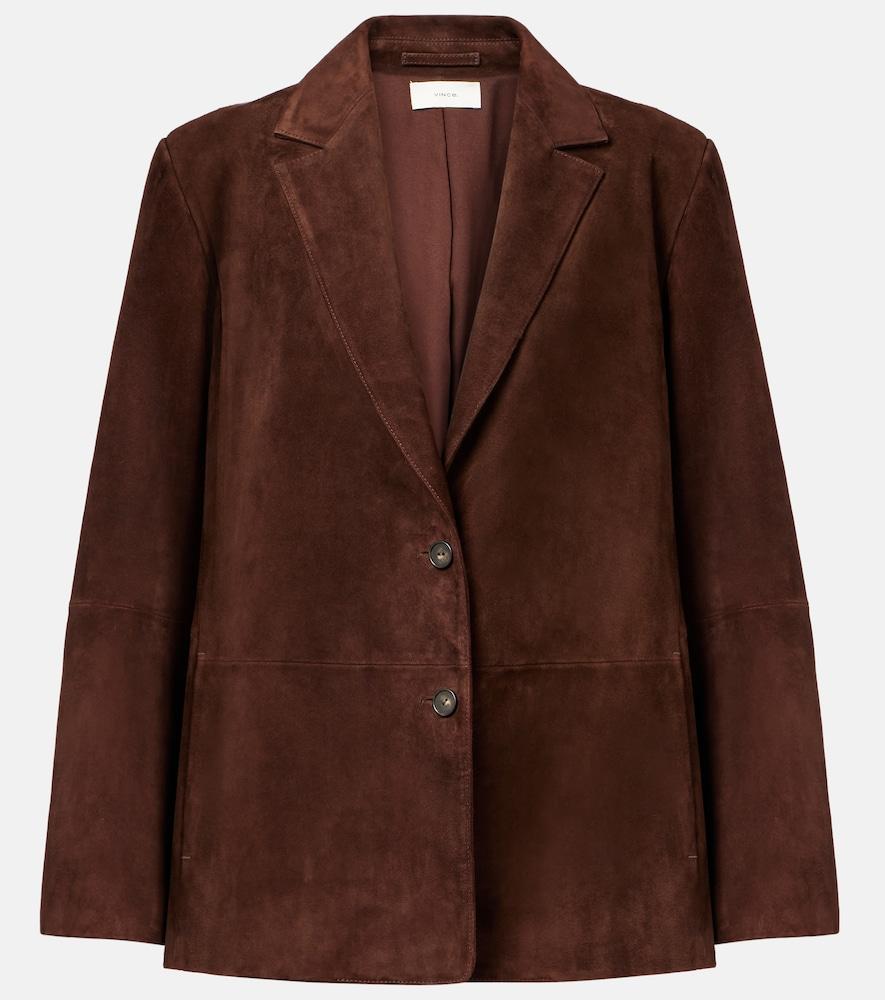 vince suede blazer