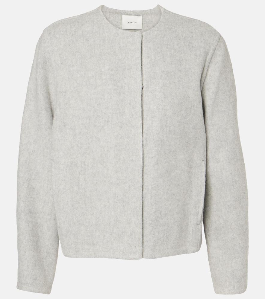 vince wool-blend jacket