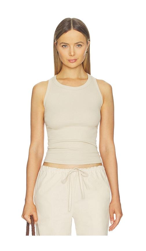 vir vita lucia tank in taupe. - size m (also in xs, s)
