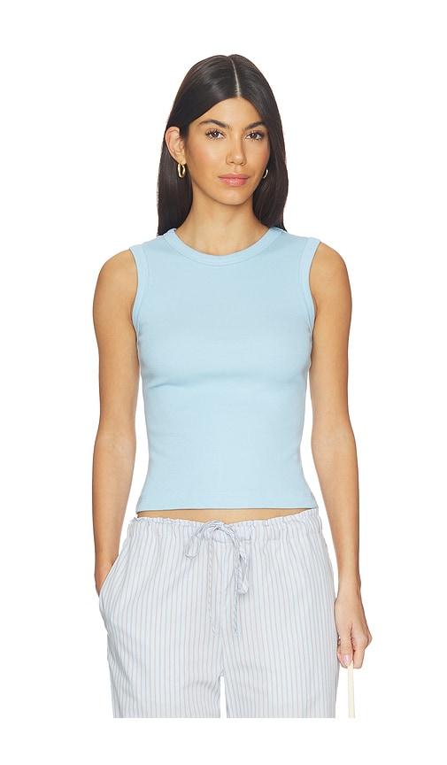 vir vita mila tank in baby blue. - size m (also in s, xs)