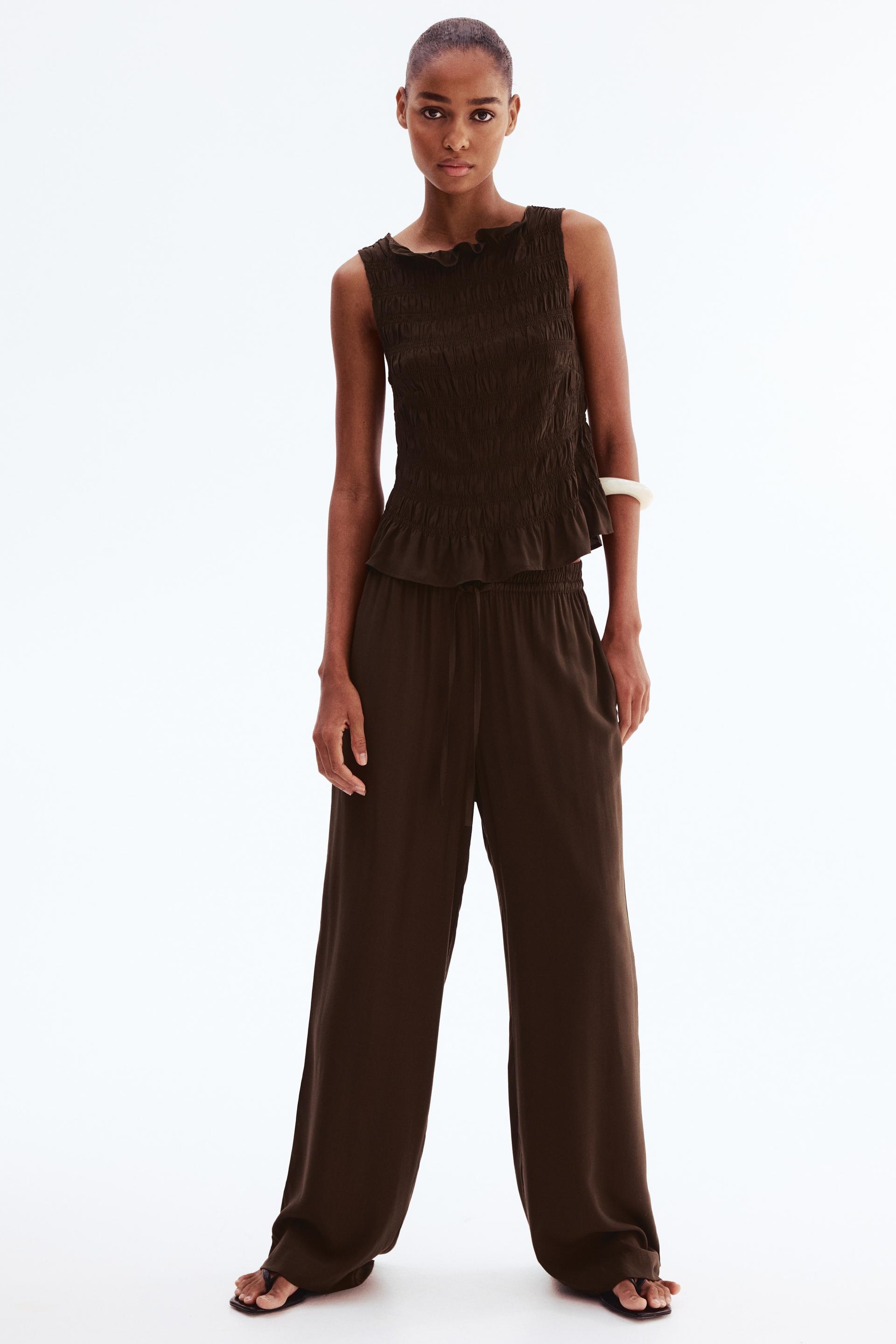viscose drawstring pants