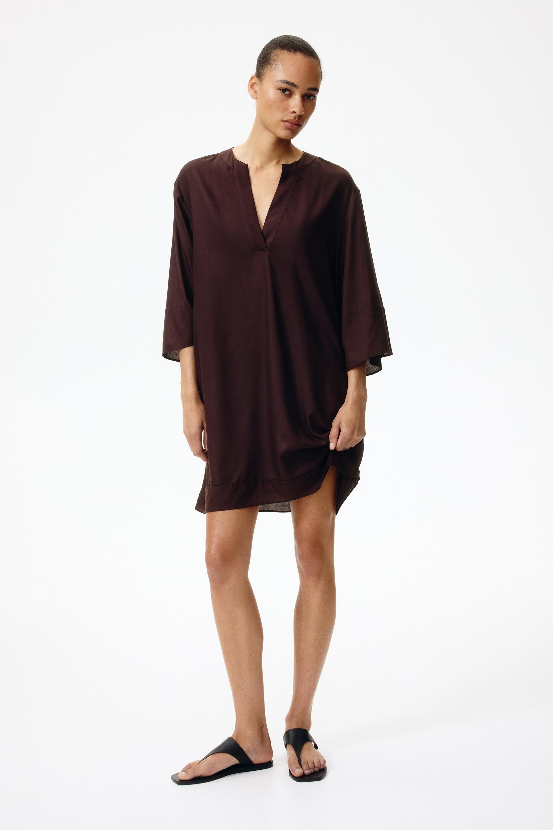 viscose tunic dress