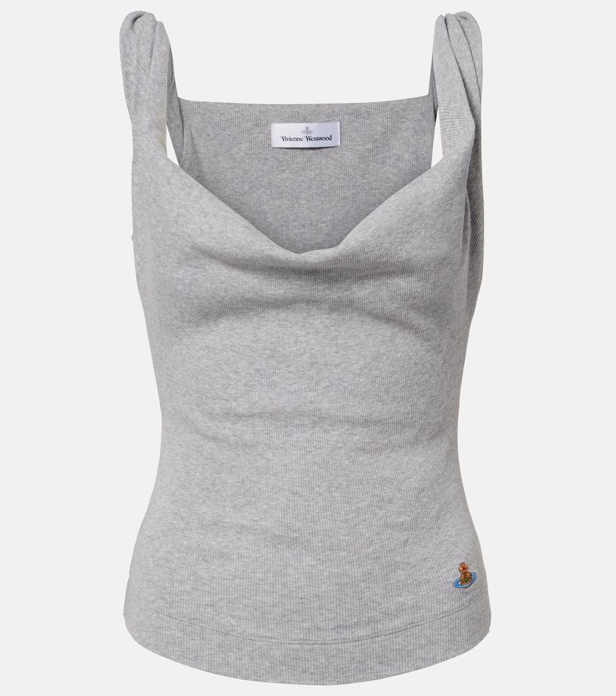 vivienne westwood anna cotton-blend jersey tank top