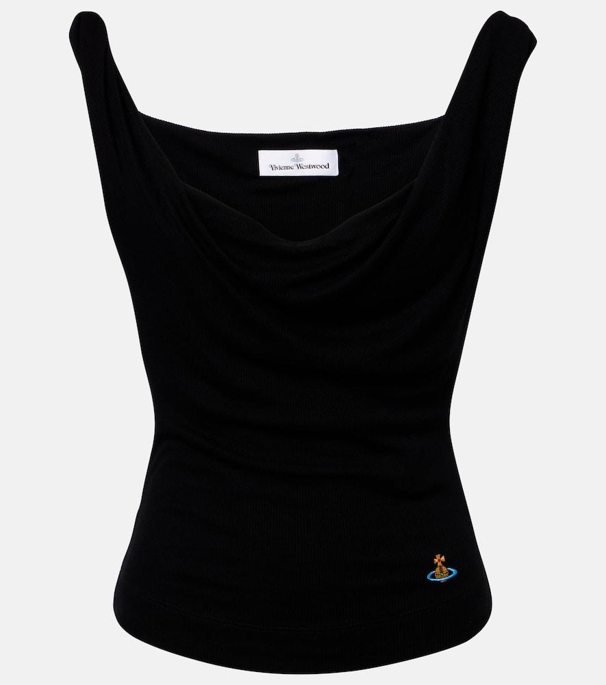 vivienne westwood anna ribbed-knit tank top