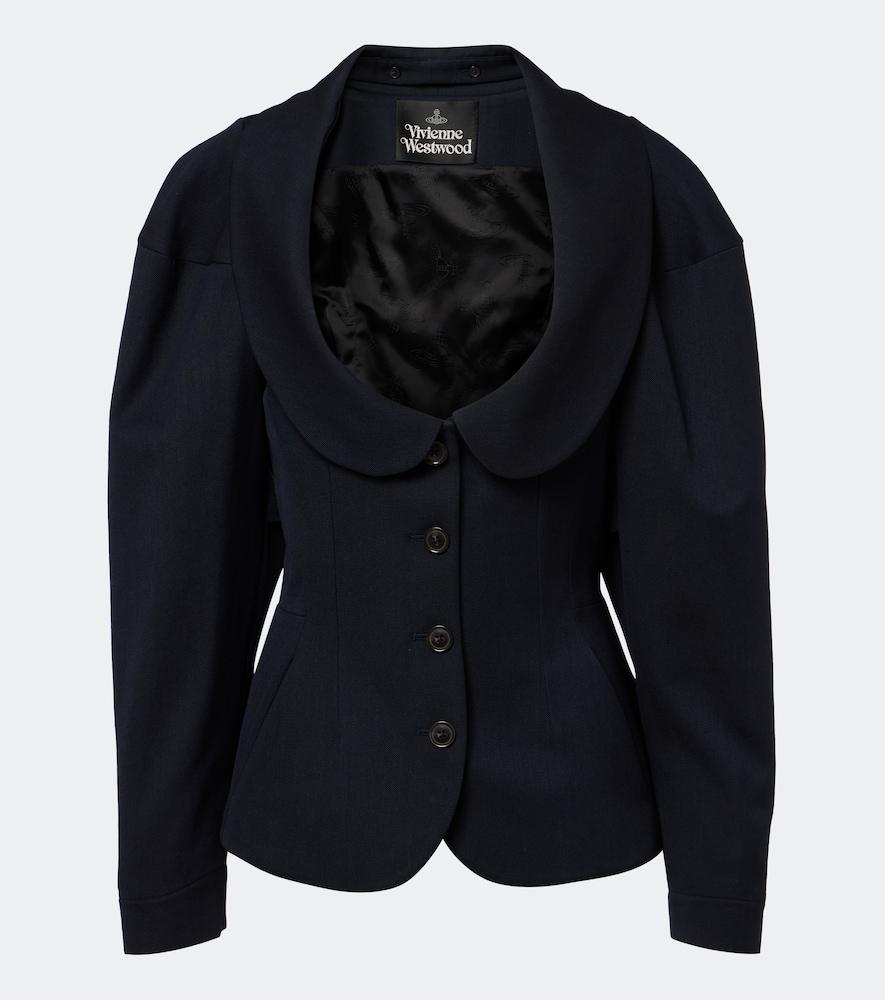 vivienne westwood bergere cotton and wool jacket
