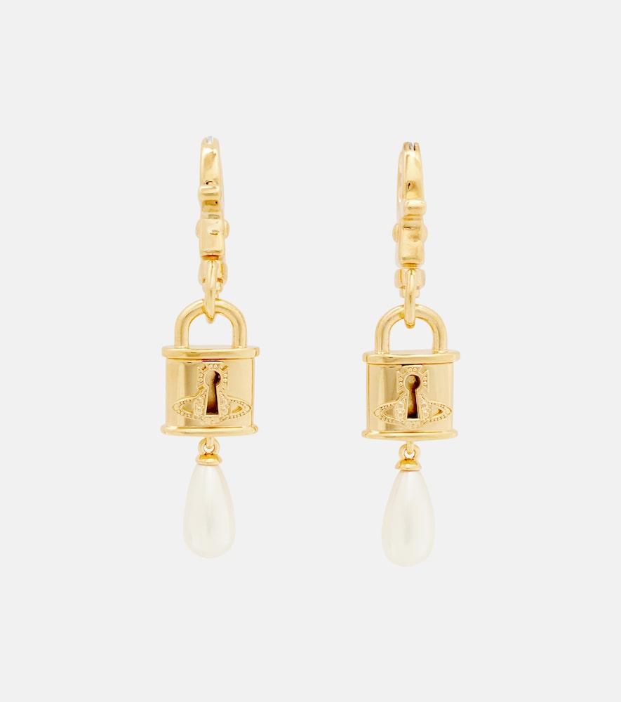vivienne westwood celestia small drop earrings
