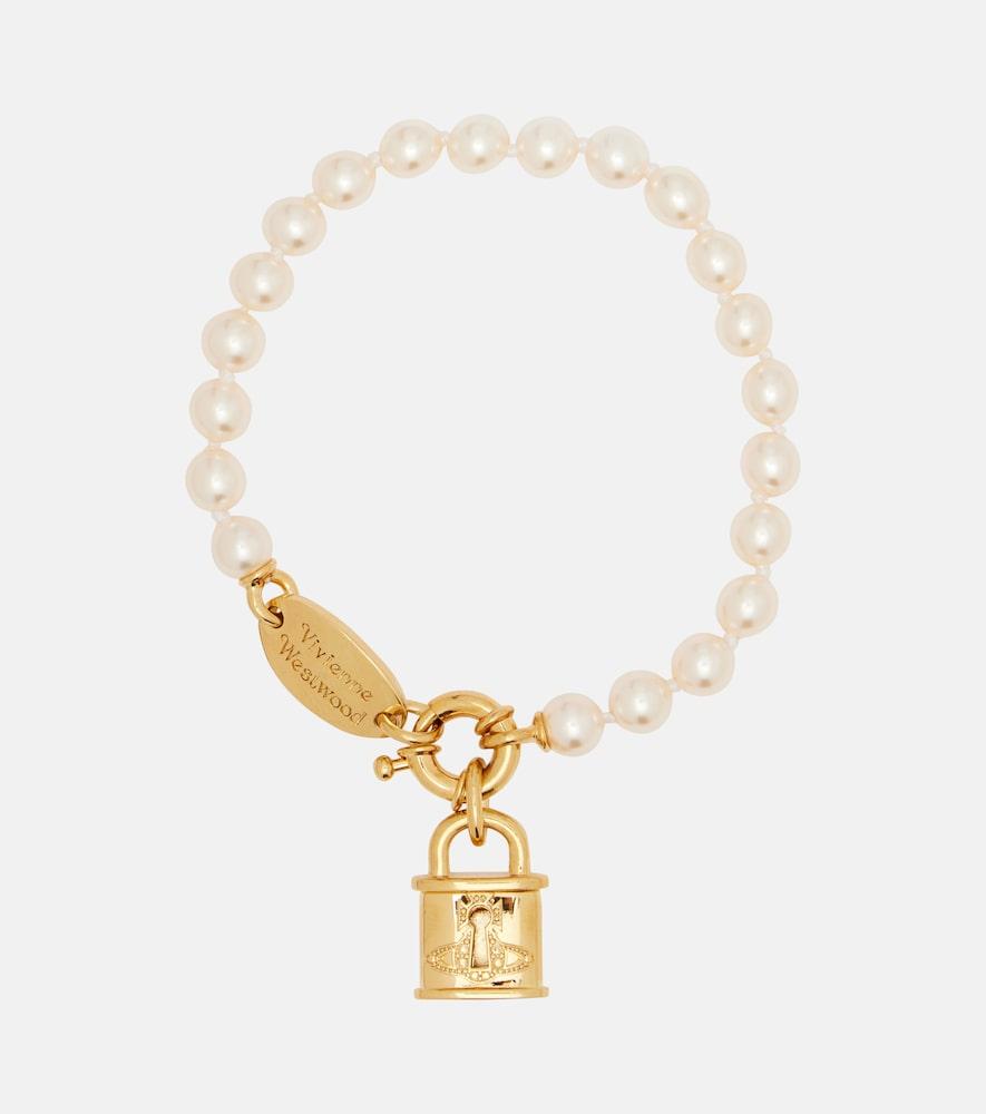 vivienne westwood celestia small embellished bracelet