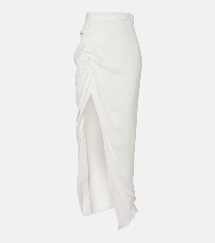 vivienne westwood draped maxi skirt
