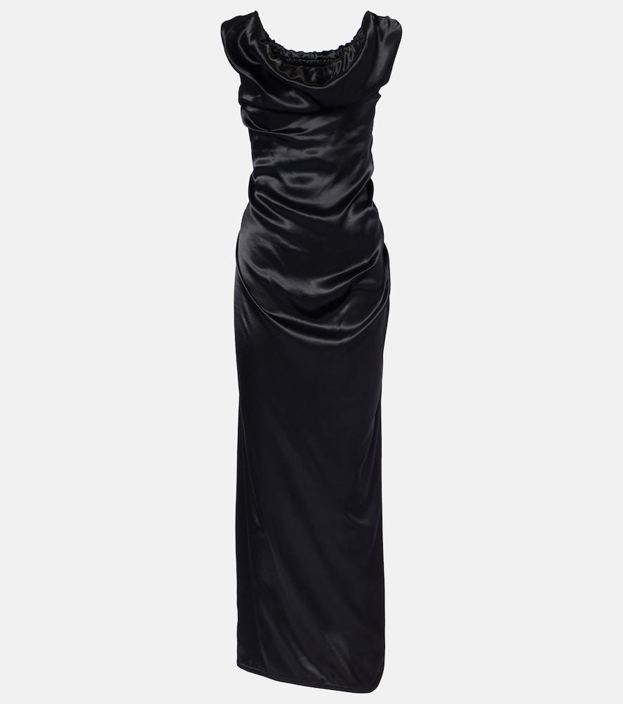 vivienne westwood ginny satin pencil dress