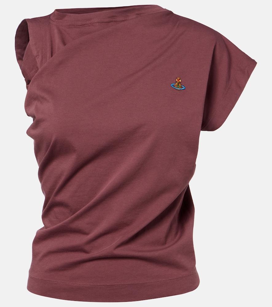 vivienne westwood hebo asymmetric cotton top