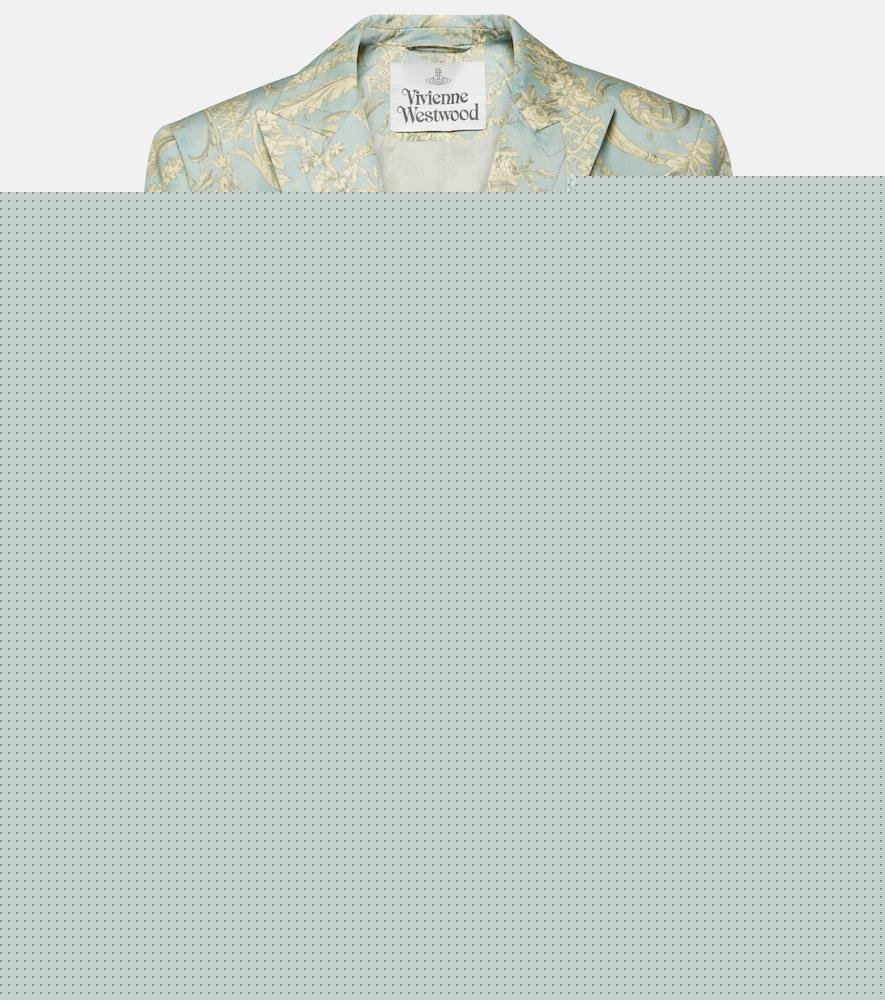 vivienne westwood lauren toile de jouy cotton jacket