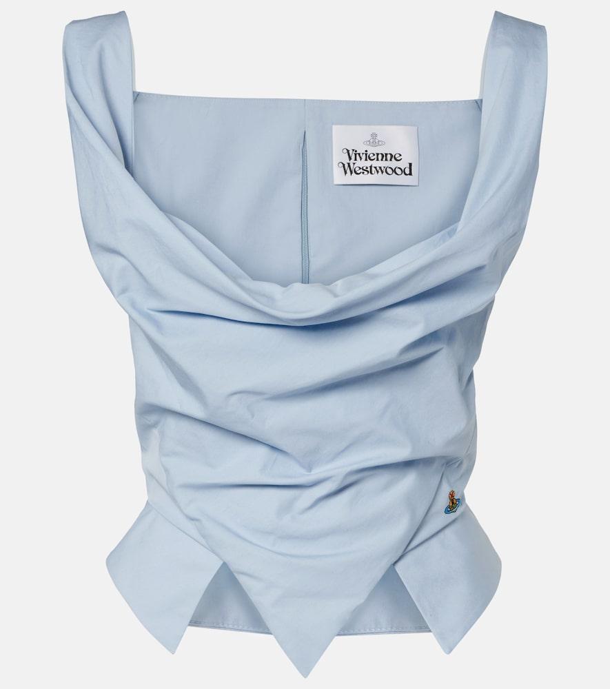 vivienne westwood sunday cotton bustier top