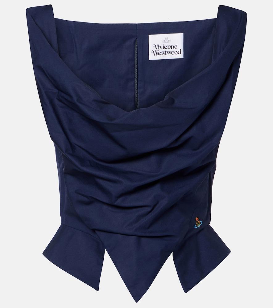 vivienne westwood sunday cotton bustier top