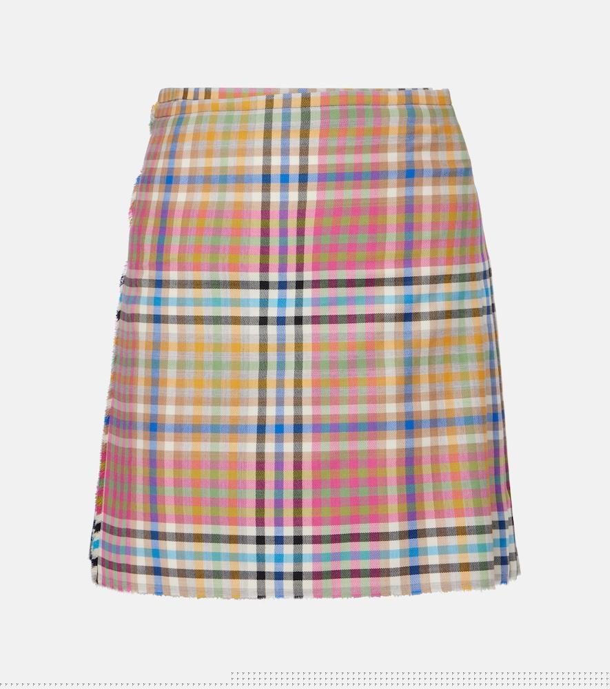 vivienne westwood tartan virgin wool kilt