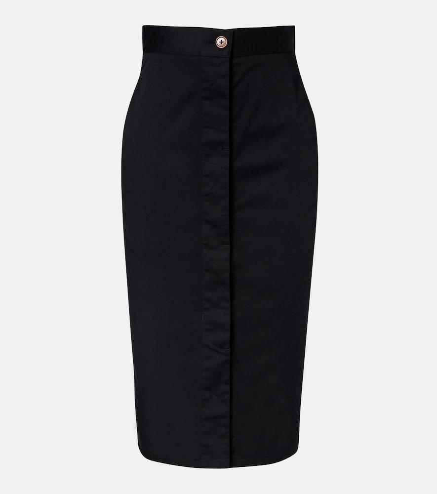 vivienne westwood trouser cotton-blend pencil skirt