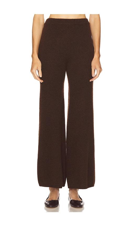 w. cashmere blair flair sweatpants in chocolate. - size m (also in s)