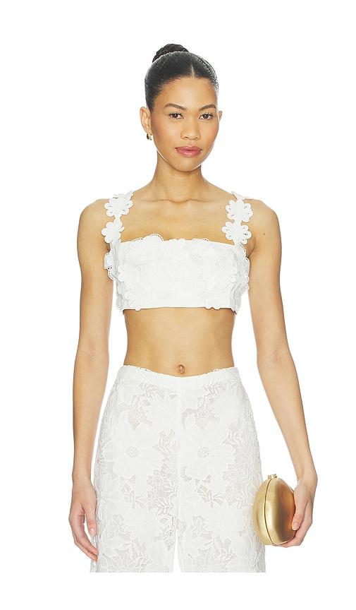 waimari solange top in white. - size l (also in m)