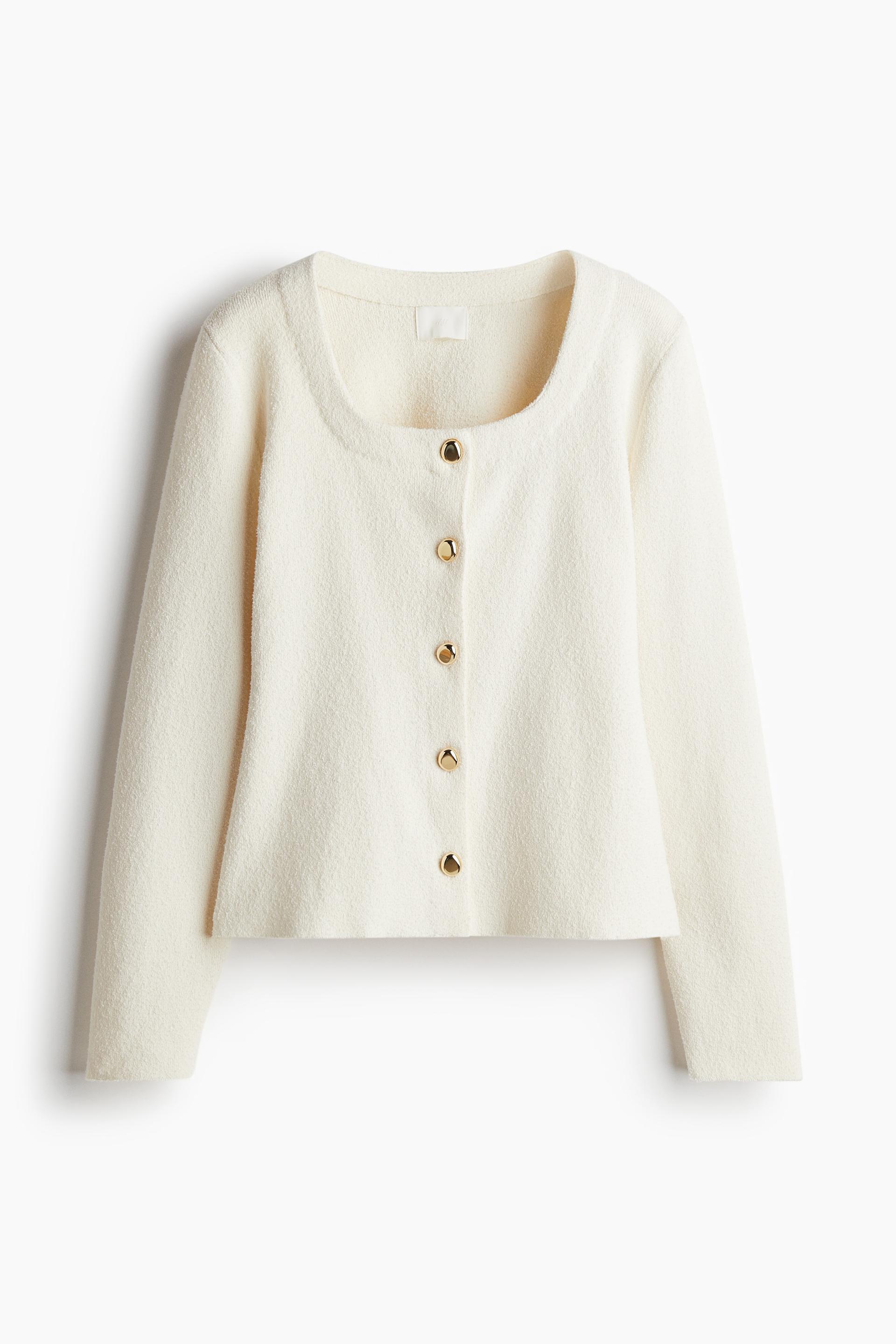 waisted cardigan