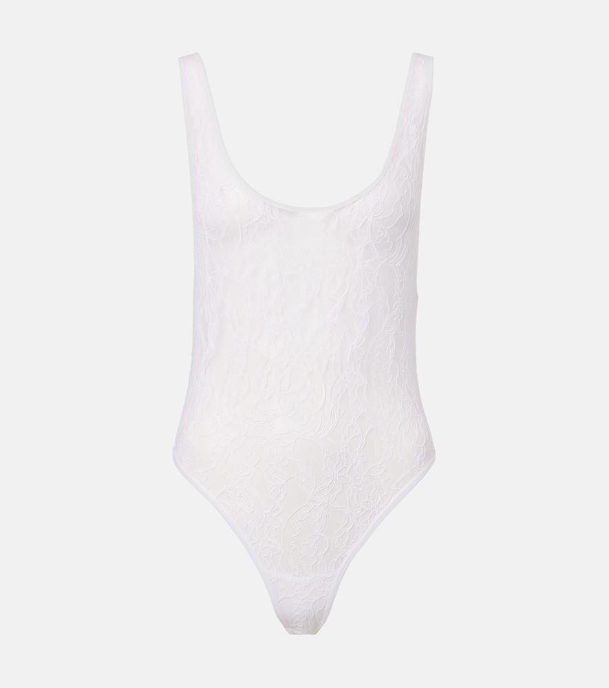 wardrobe. nyc open-back lace bodysuit