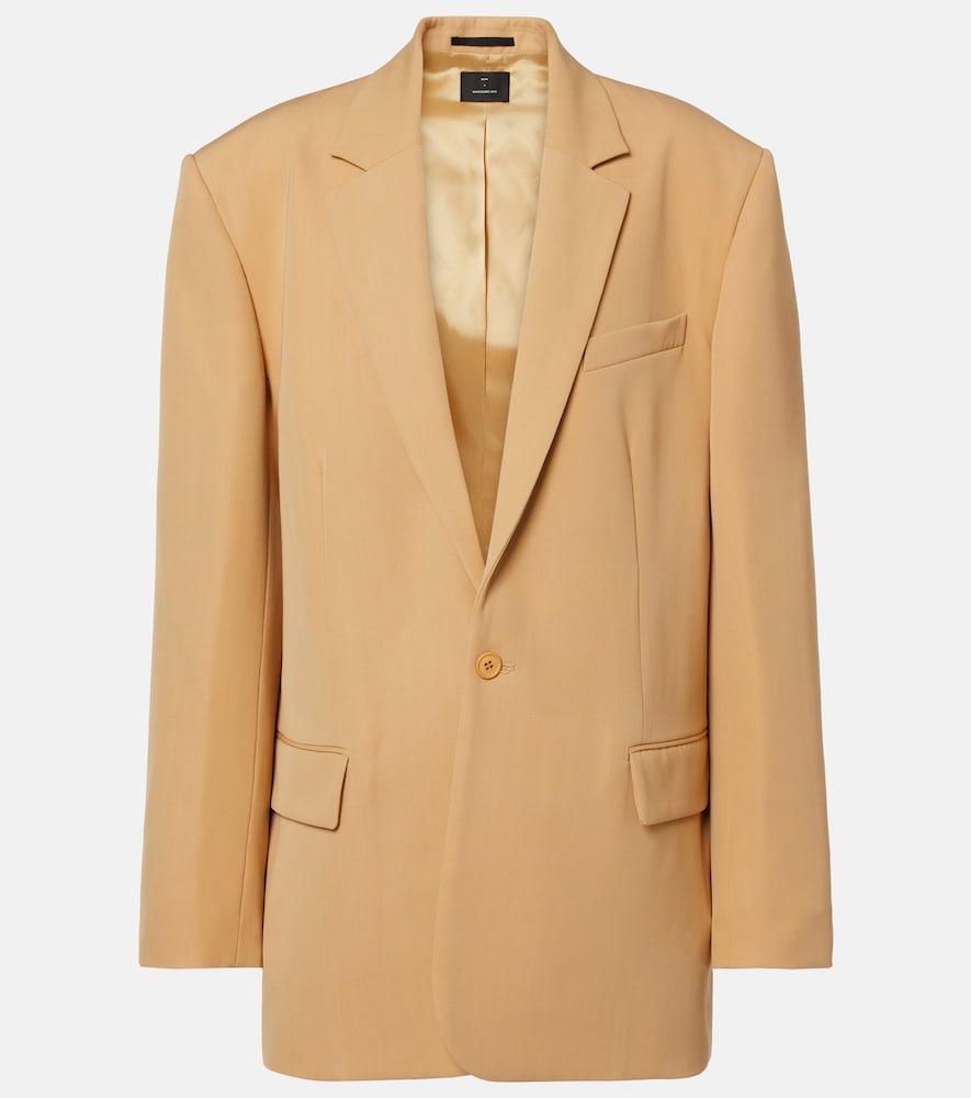 wardrobe. nyc oversized wool blazer