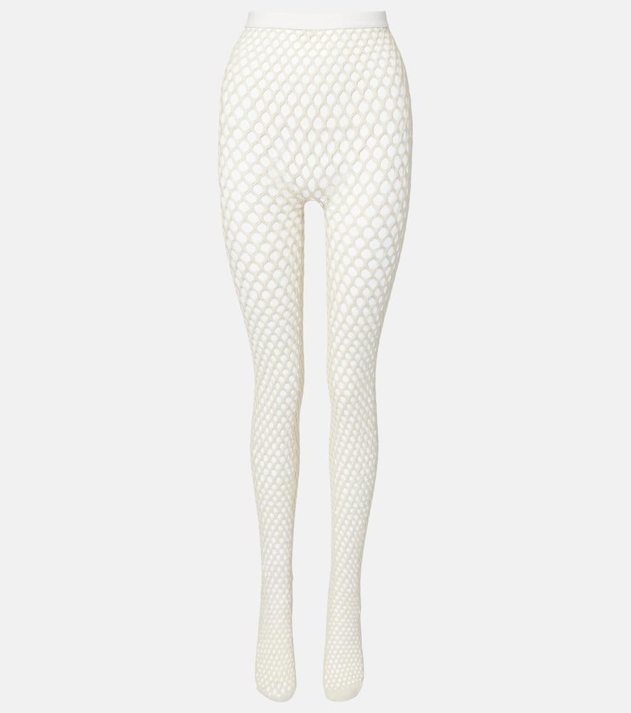 wardrobe. nyc rhw web wool-blend tights