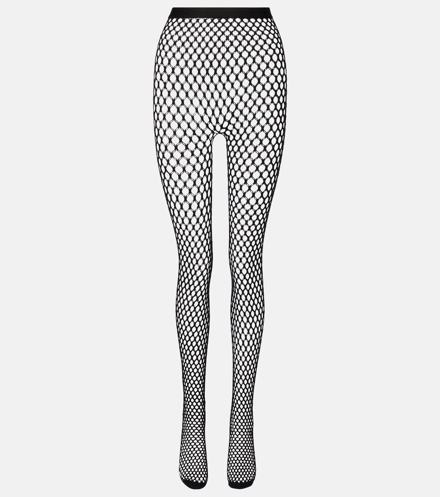 wardrobe. nyc rhw web wool-blend tights