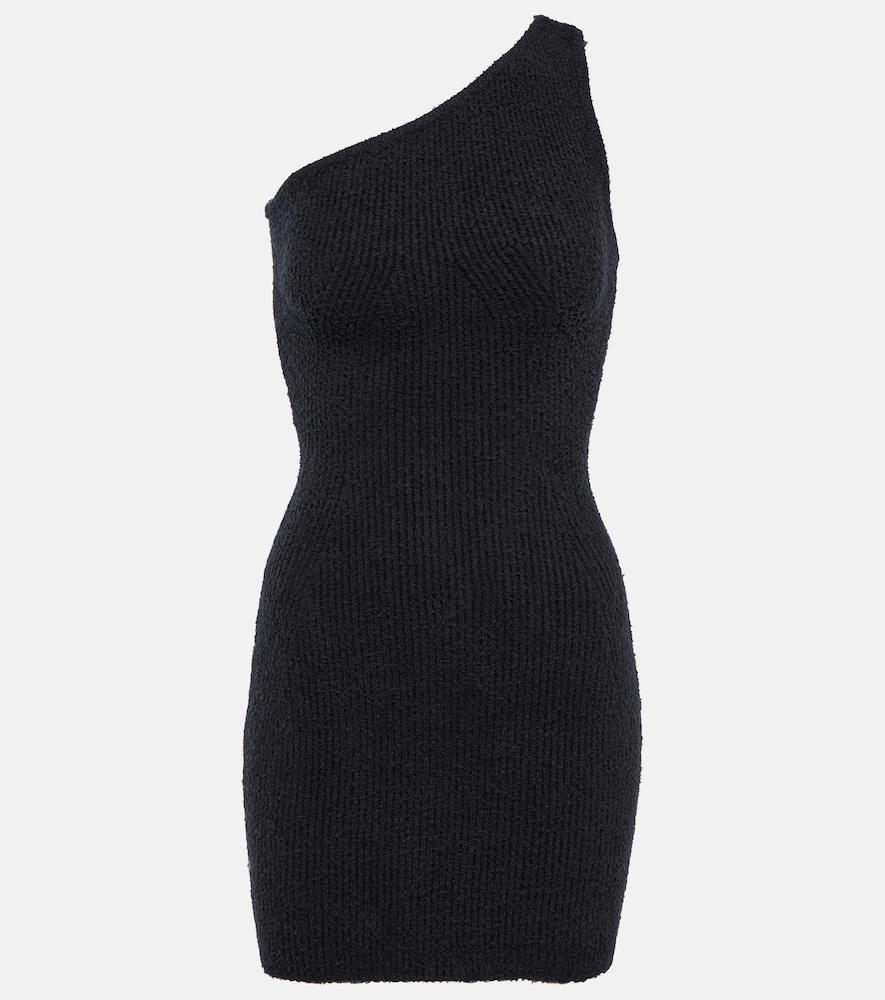 wardrobe. nyc ribbed cotton-blend minidress