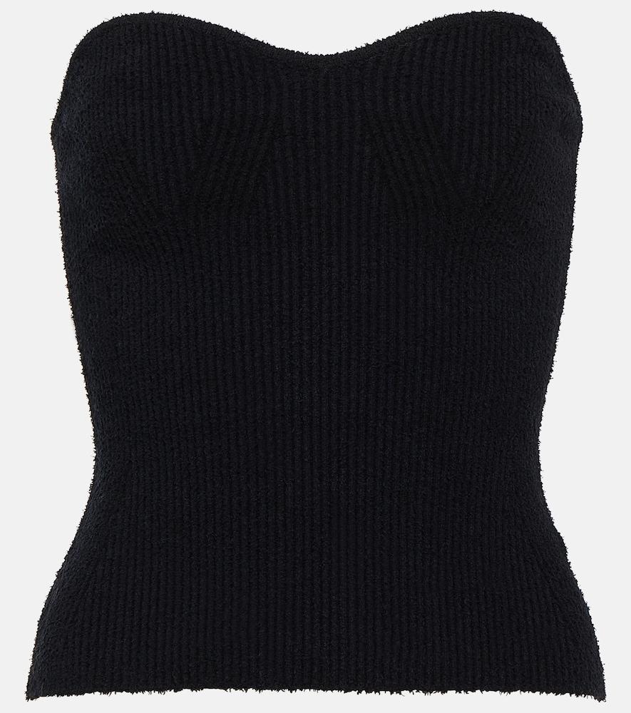 wardrobe. nyc ribbed-knit cotton-blend top