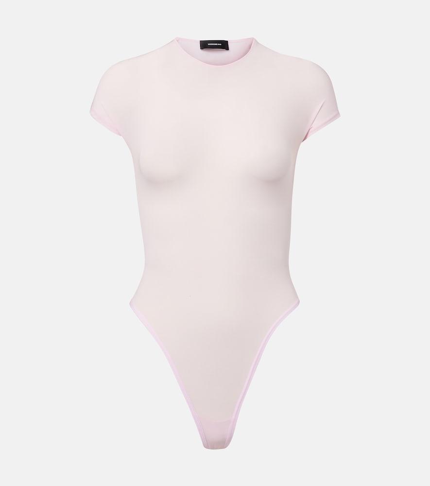 wardrobe. nyc sheer technical bodysuit