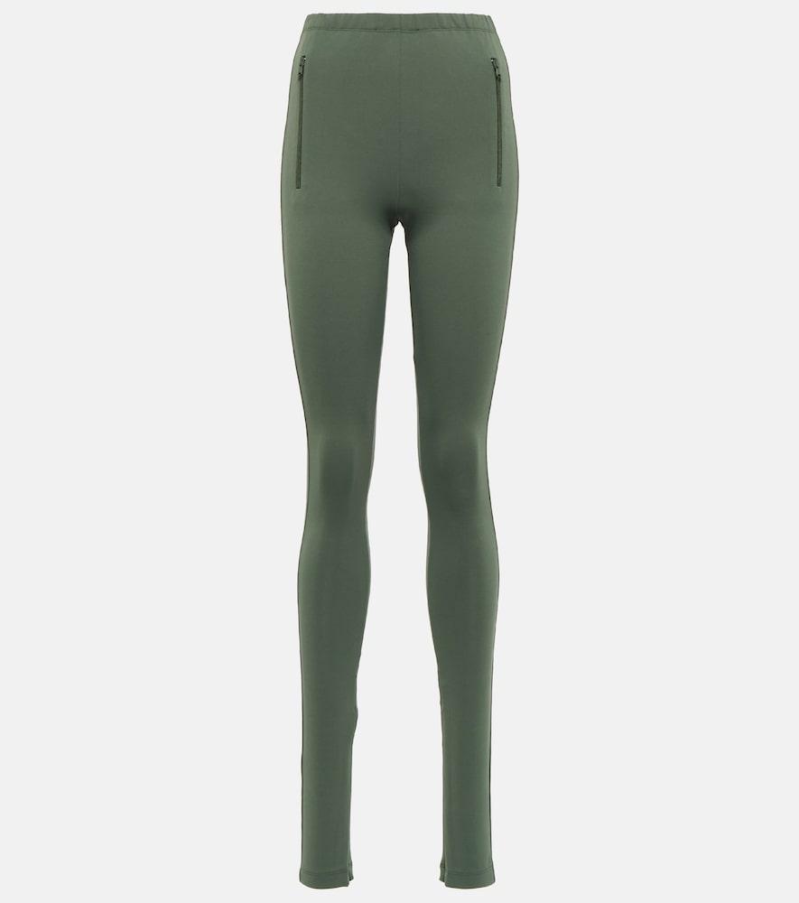 wardrobe. nyc side split high-rise leggings