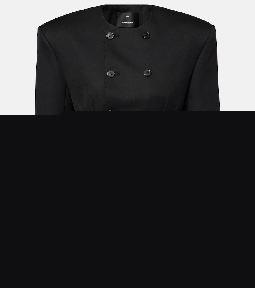 wardrobe. nyc twill blazer dress
