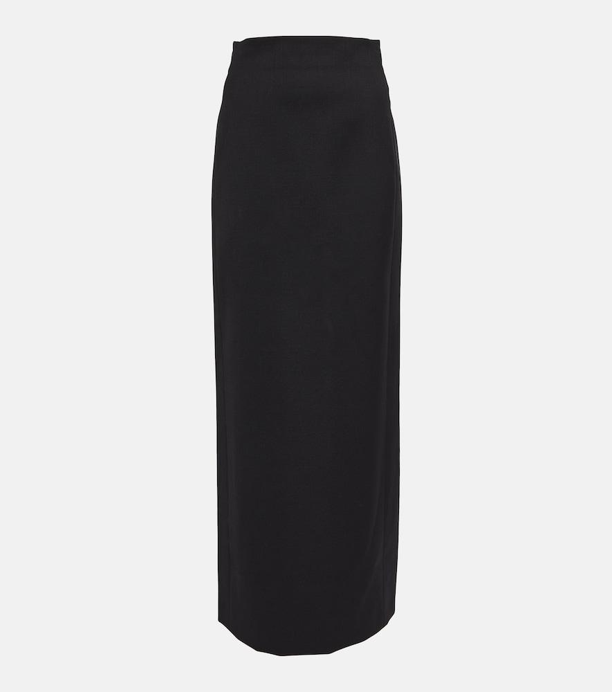 wardrobe. nyc wool maxi skirt