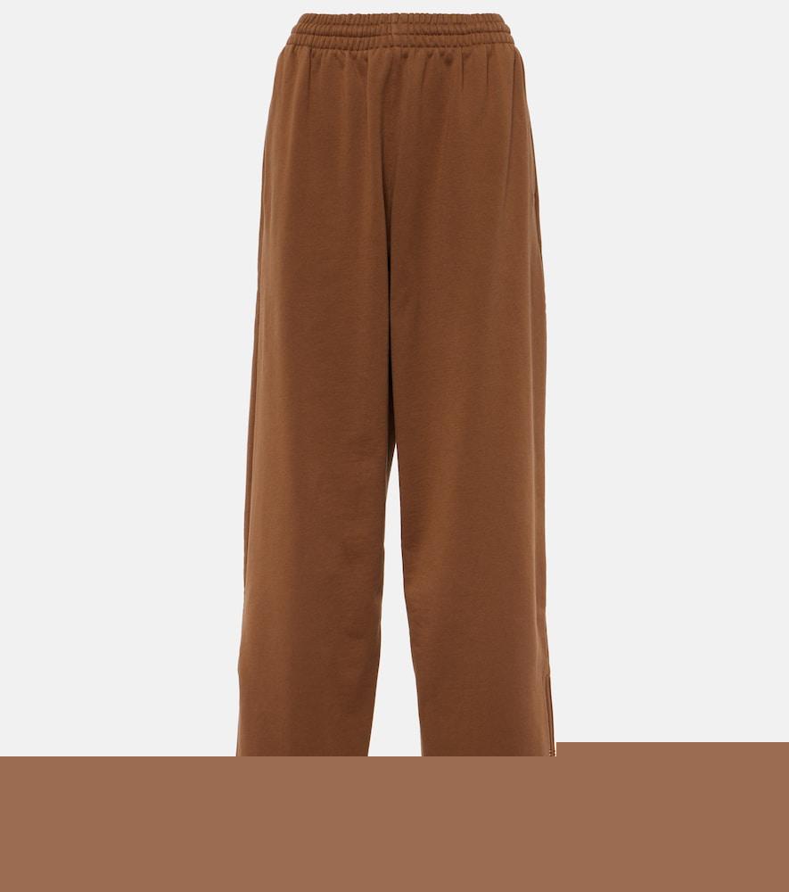 wardrobe. nyc x hailey bieber cotton jersey track pants