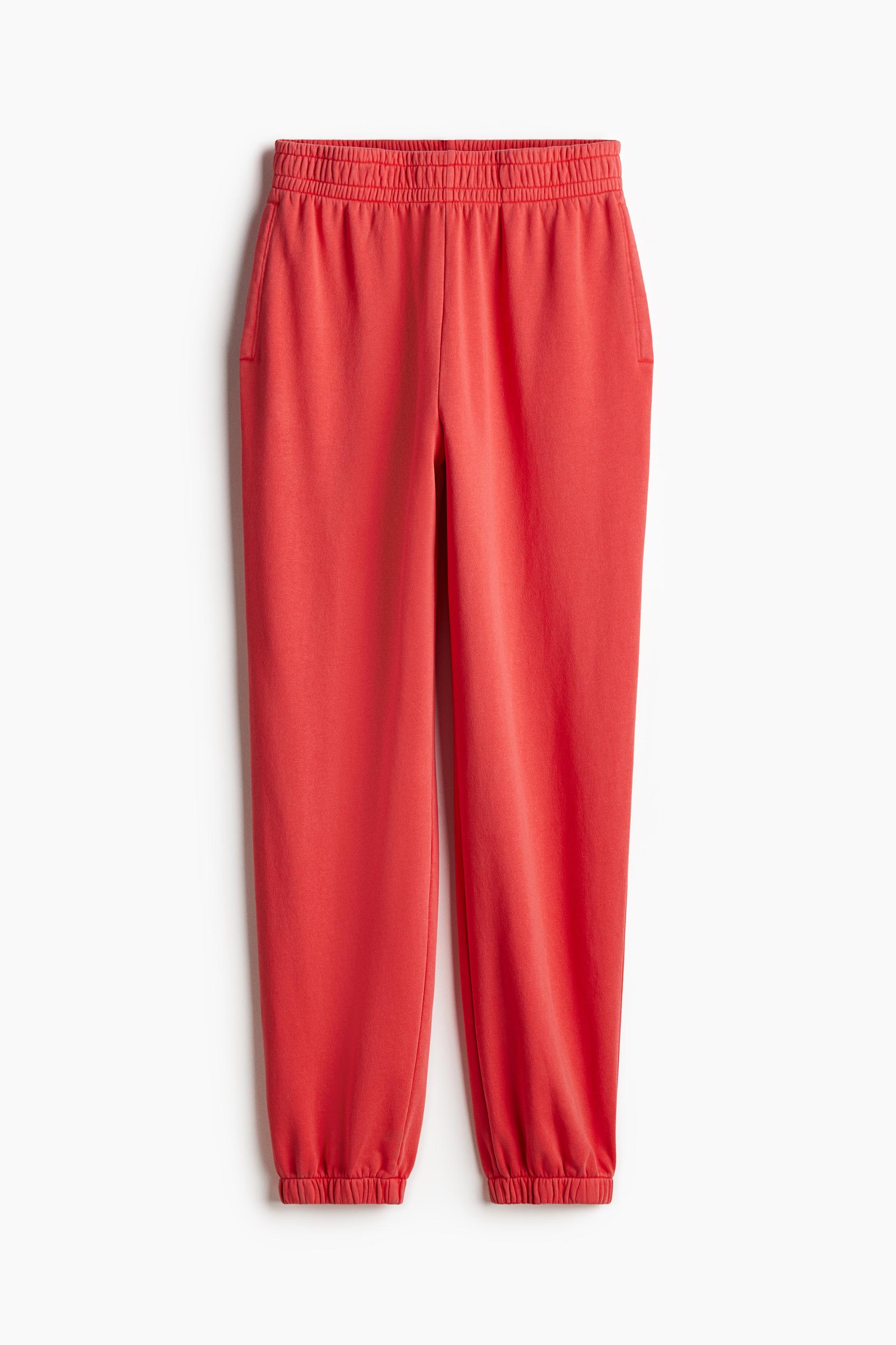 washed-look joggers