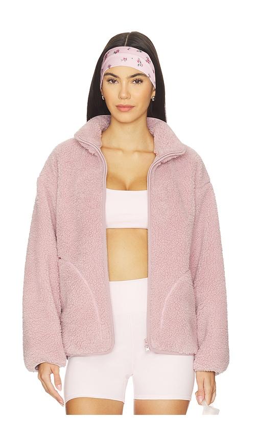 wellbeing + beingwell benson jacket in rose. - size m (also in xs, s, xl)