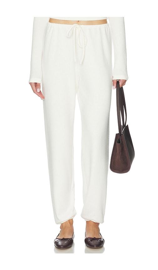wellbeing + beingwell delaney jogger in white. - size m (also in xs, s, xl)